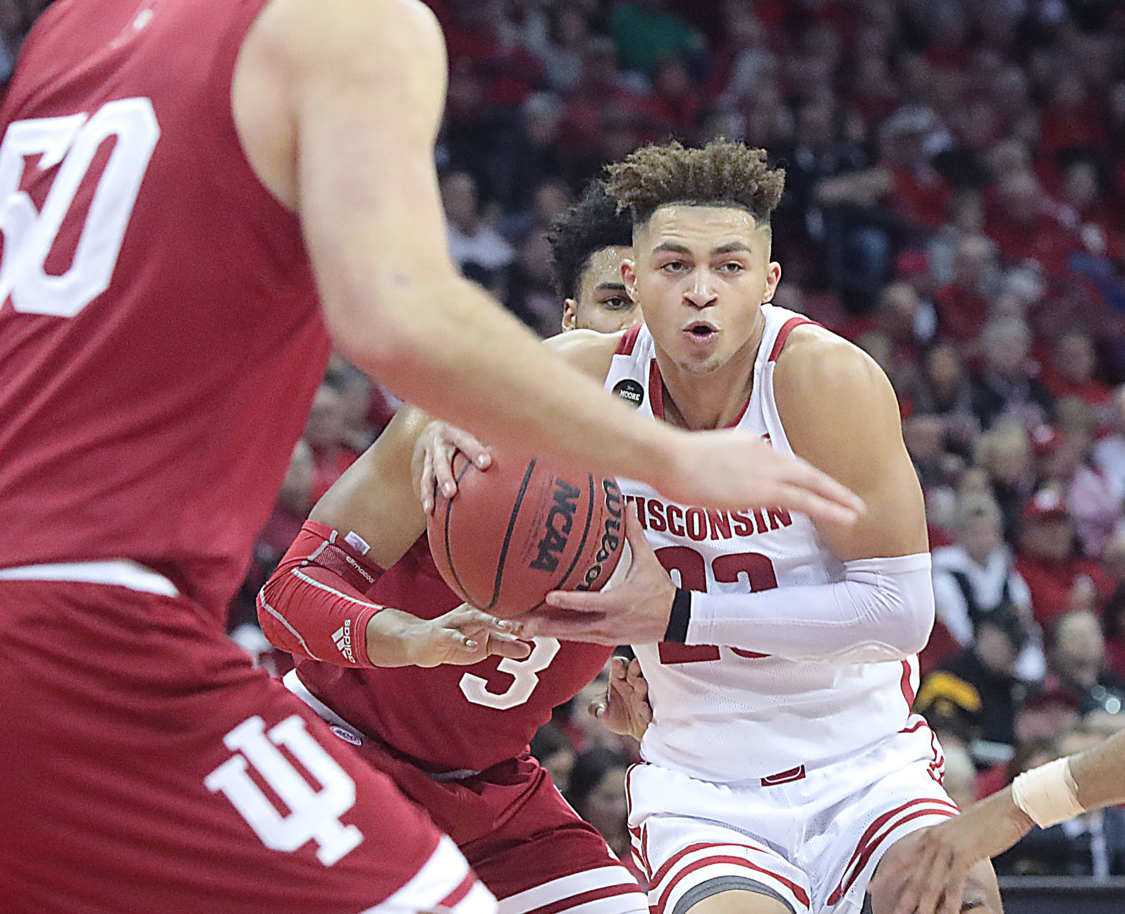 Badgers 84, Hoosiers 64